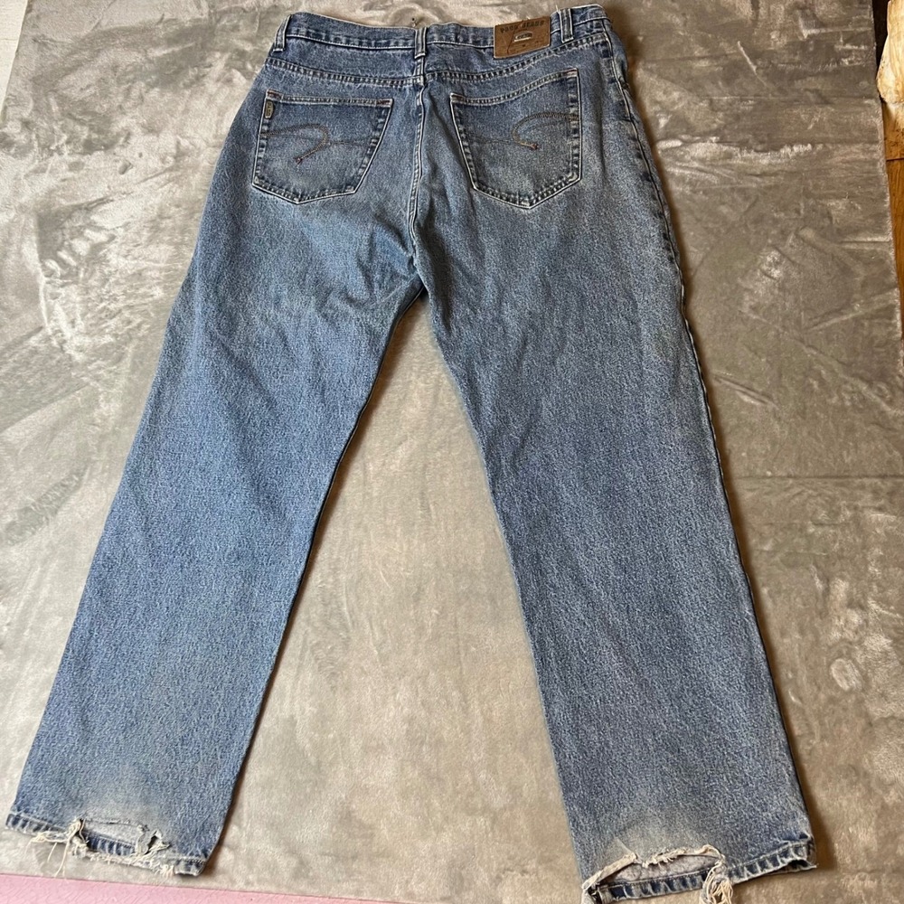 VTG Y2K Paco Jean Company Mens Size 38 x 32 Light Wash Denim Jeans Relaxed Fit - Picture 6 of 6